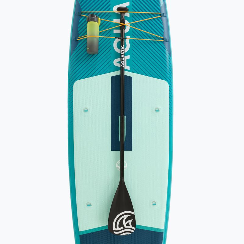 Súprava doska SUP nafukovacia AQUASTIC Perth 10'8" allround green 10