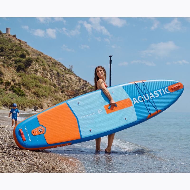 Súprava doska SUP nafukovacia AQUASTIC Perth 10'8" all-round blue 21