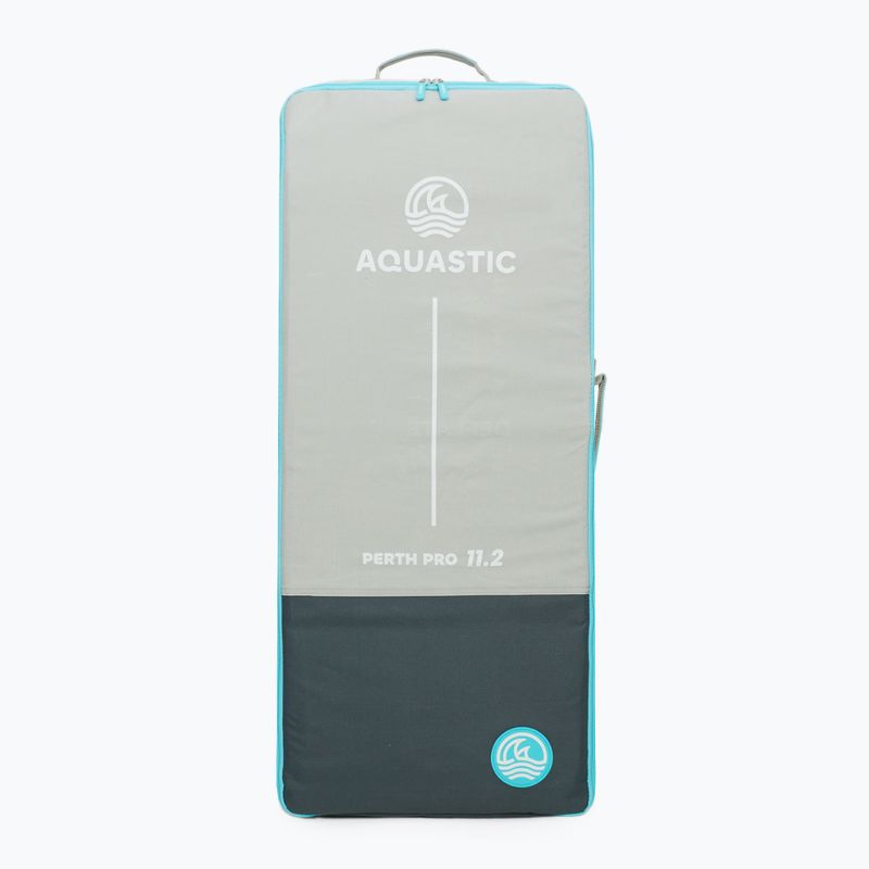 Súprava doska SUP nafukovacia AQUASTIC Perth Pro 11'2" all-round green 14