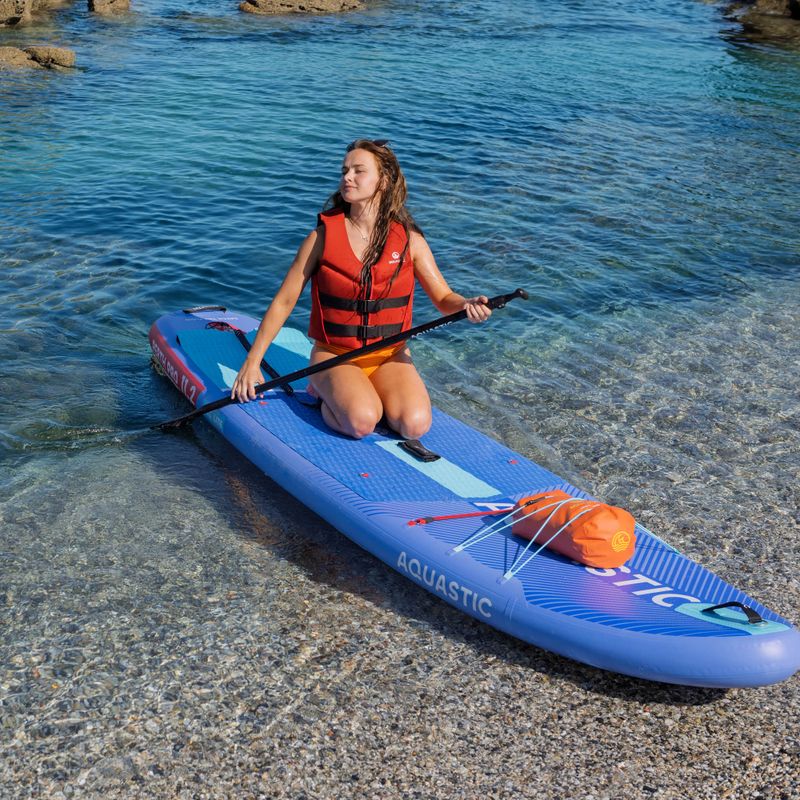 Súprava doska SUP nafukovacia AQUASTIC Perth Pro 11'2" all-round blue 22