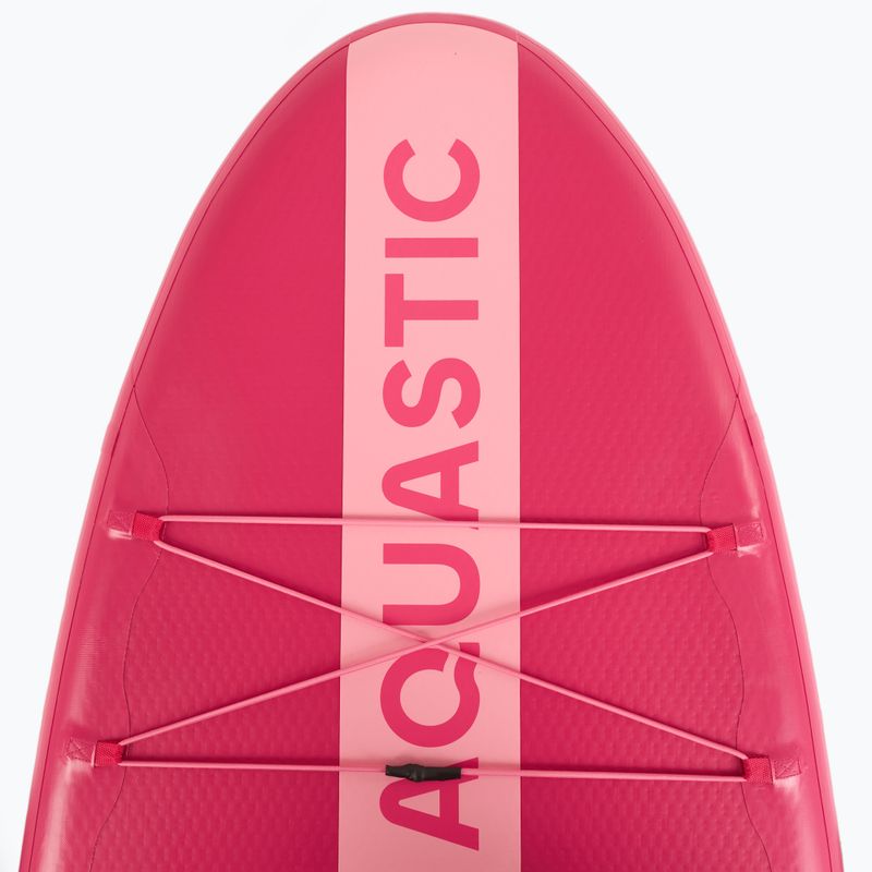 Súprava doska SUP nafukovacia AQUASTIC Compact 9'6" pink 6
