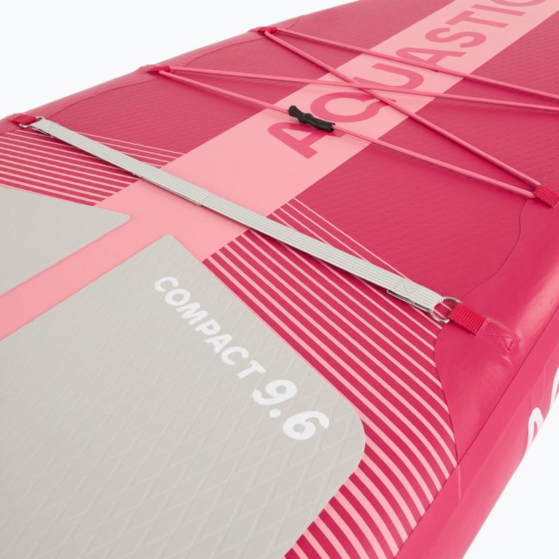 Súprava doska SUP nafukovacia AQUASTIC Compact 9'6" pink 7