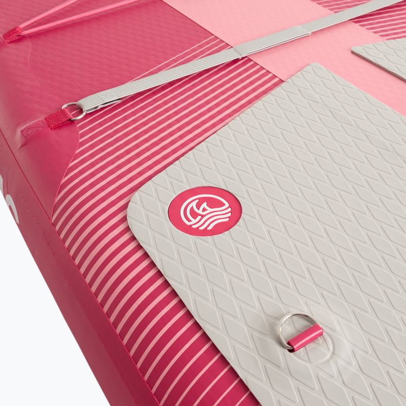 Súprava doska SUP nafukovacia AQUASTIC Compact 9'6" pink 8