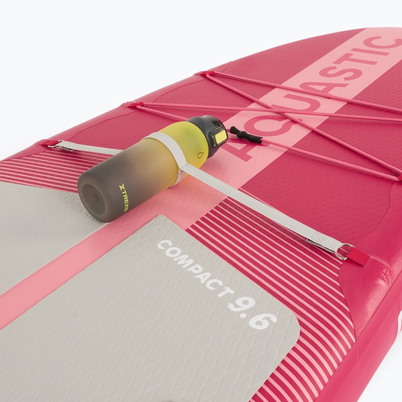 Súprava doska SUP nafukovacia AQUASTIC Compact 9'6" pink 11