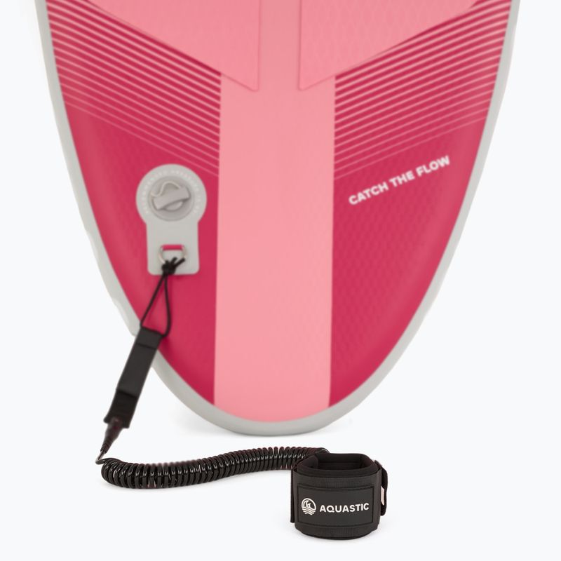 Súprava doska SUP nafukovacia AQUASTIC Compact 9'6" pink 12