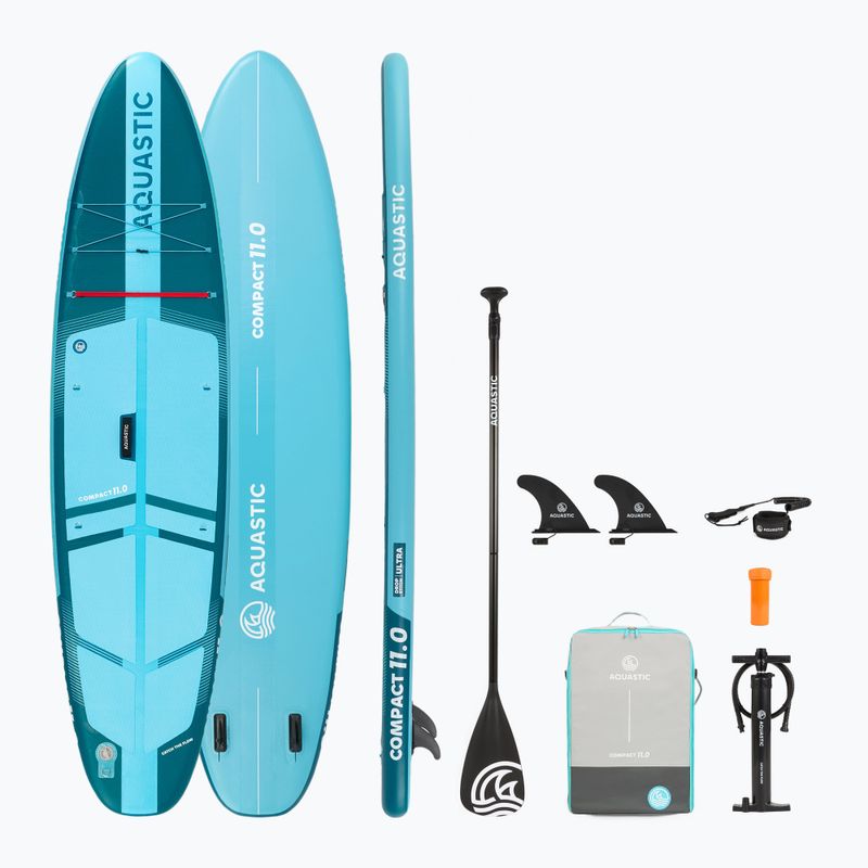 Súprava doska SUP nafukovacia Compact 11'0" modrá