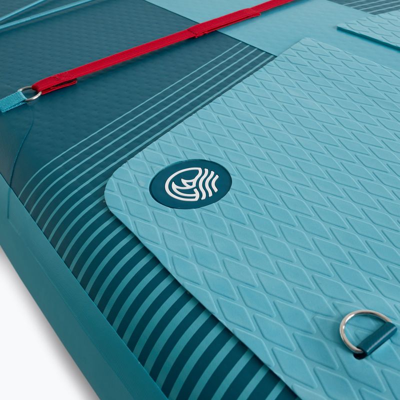 Súprava doska SUP nafukovacia Compact 11'0" modrá 8