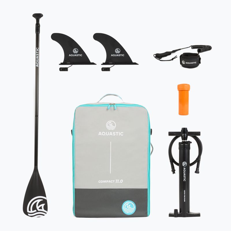 Súprava doska SUP nafukovacia Compact 11'0" modrá 17