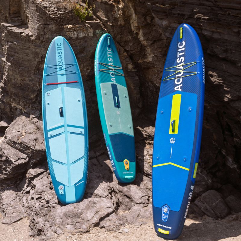 Súprava doska SUP nafukovacia AQUASTIC Perth 10'8" allround dark blue 24