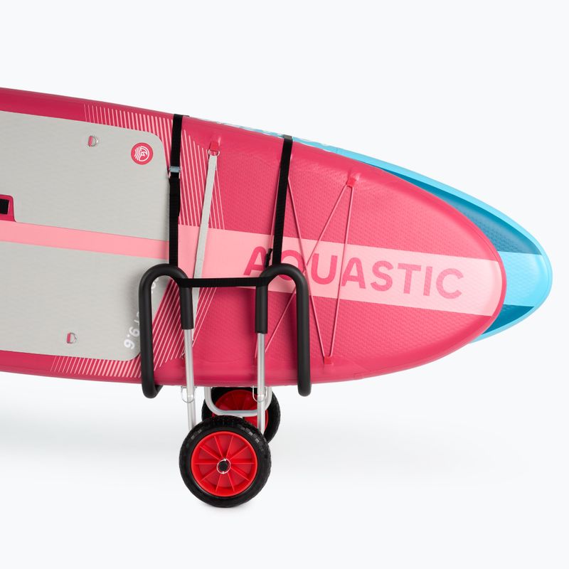 SUP AQUASTIC vozík na 2 dosky AQS-B5I015-NC strieborný 6