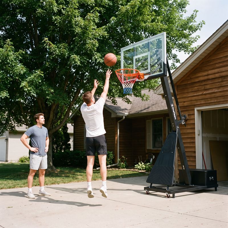 Basketbalový kôš Oneteam BH08 PRO black 2