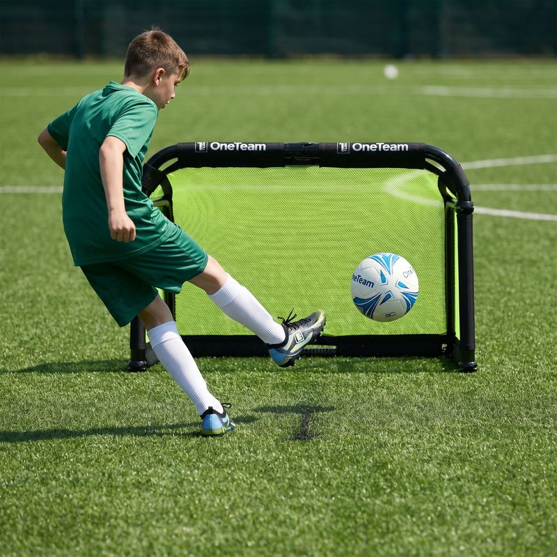 Futbalová bránka OneTeam SWIFTGOAL 150 x 90 cm foldable black/green 3