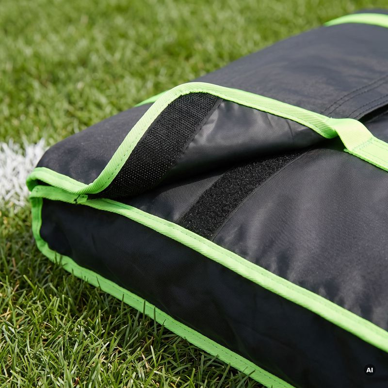 Taška na prenášanie bránky OneTeam Swiftgoal 120 x 70 cm black/green 6