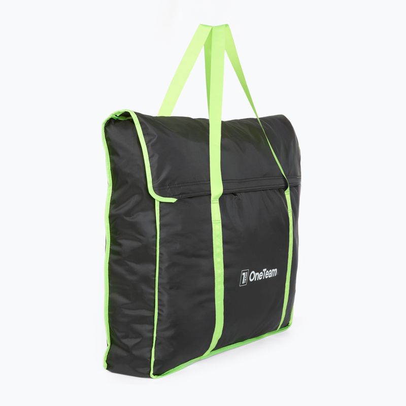 Taška na prenášanie bránky OneTeam Swiftgoal 150 x 90 cm čierna/zelená 2