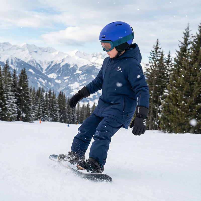 Detská lyžiarska prilba ATTABO Avens 2.0 Jr blue 6