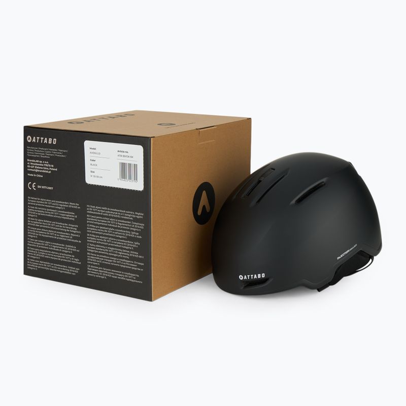 Lyžiarska prilba ATTABO Avens 2.0 white 10