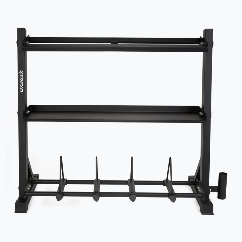 Stojan XTREXO Complex Gym Storage black 7