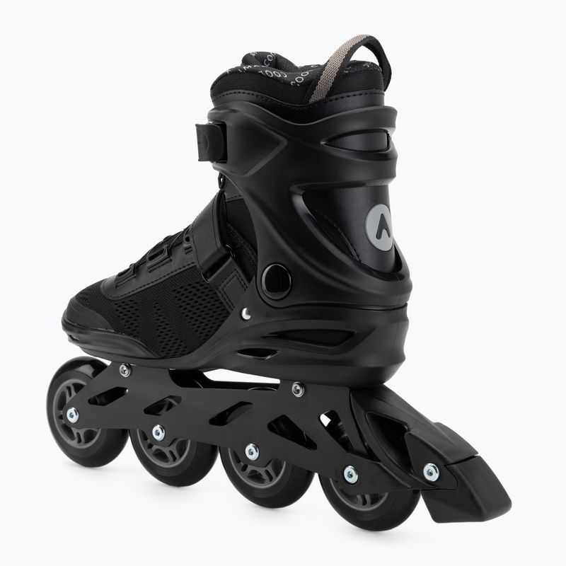 Pánske kolieskové korčule ATTABO OneFoot Fitgo system black 7