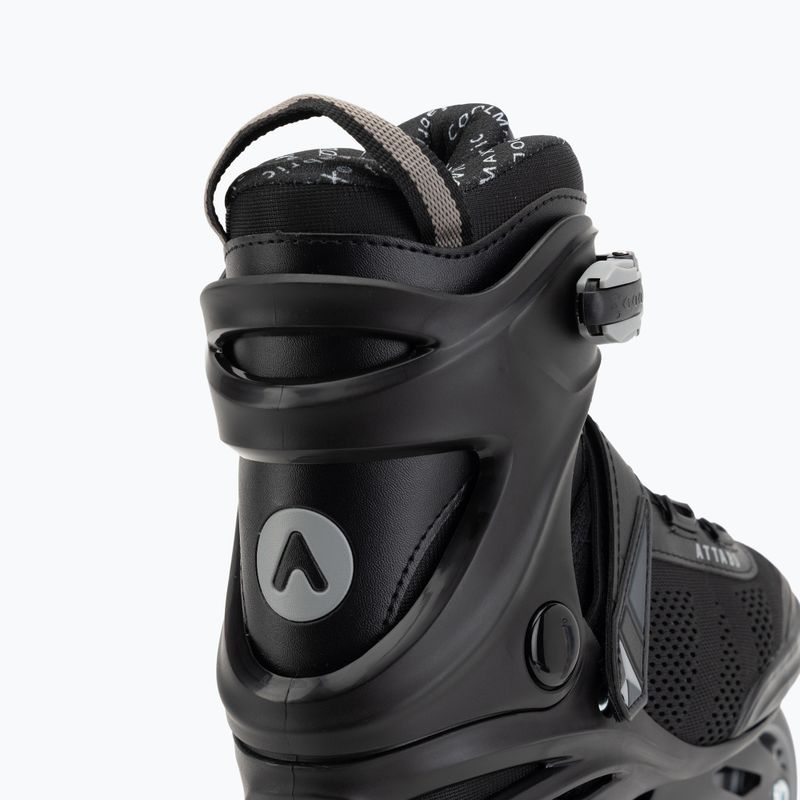 Pánske kolieskové korčule ATTABO OneFoot Fitgo system black 11