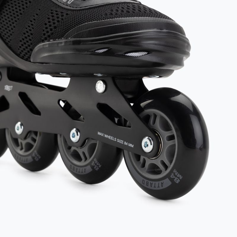 Pánske kolieskové korčule ATTABO OneFoot Fitgo system black 13