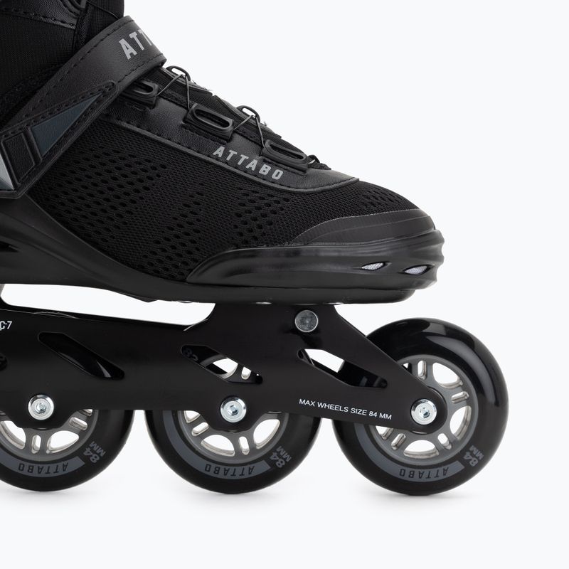 Pánske kolieskové korčule ATTABO OneFoot Fitgo system black 15