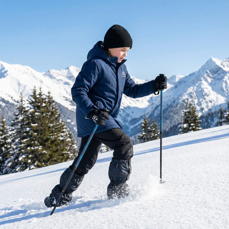 Detské lyžiarske palice KADVA Kidd blue 2