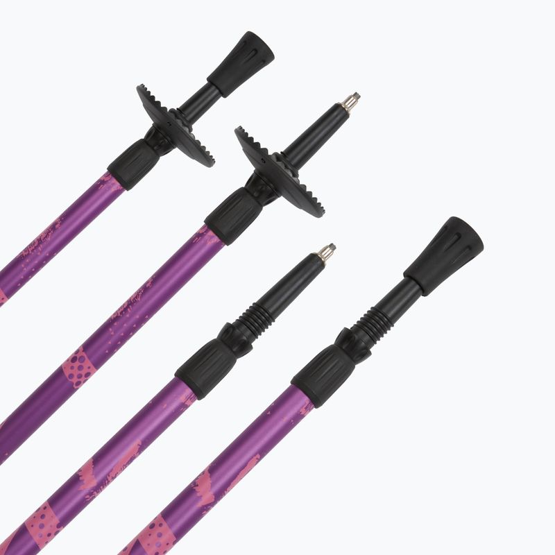 Trekingové palice pre deti KADVA Kidd ružová 7