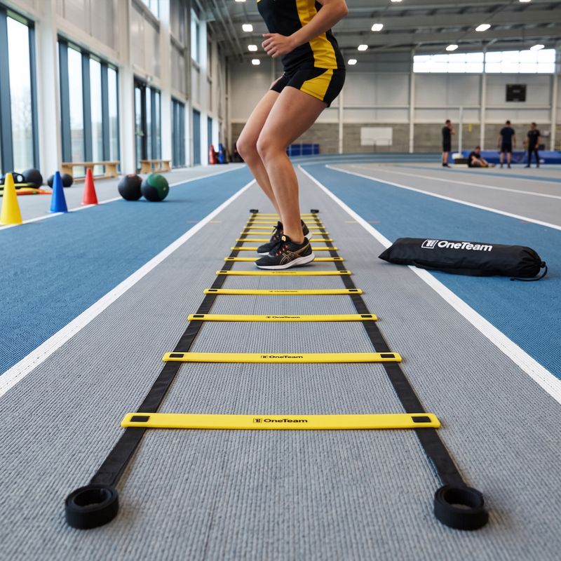 Drabinka koordinačná OneTeam S-AG LADDER 6M žltá 3
