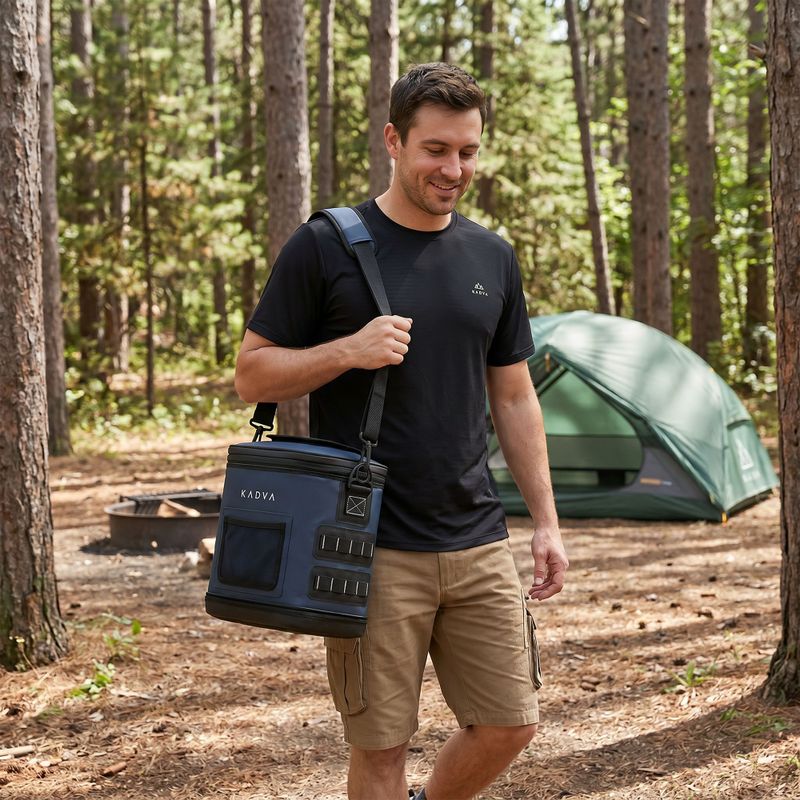 Turistická chladnička KADVA flat Reducer layup 12 l navy blue 12