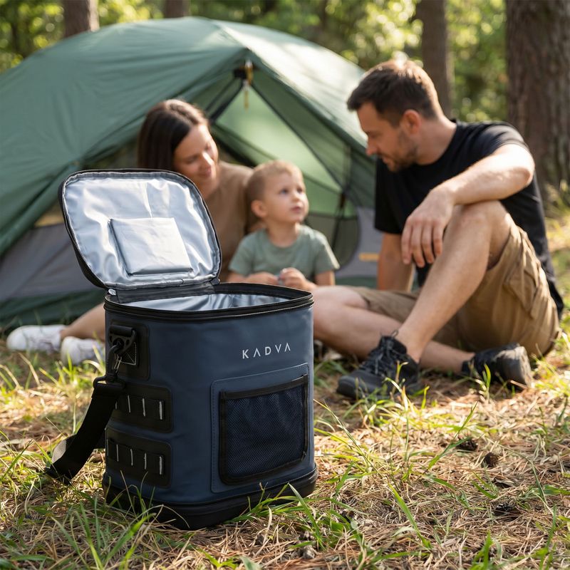 Turistická chladnička KADVA flat Reducer layup 12 l navy blue 14