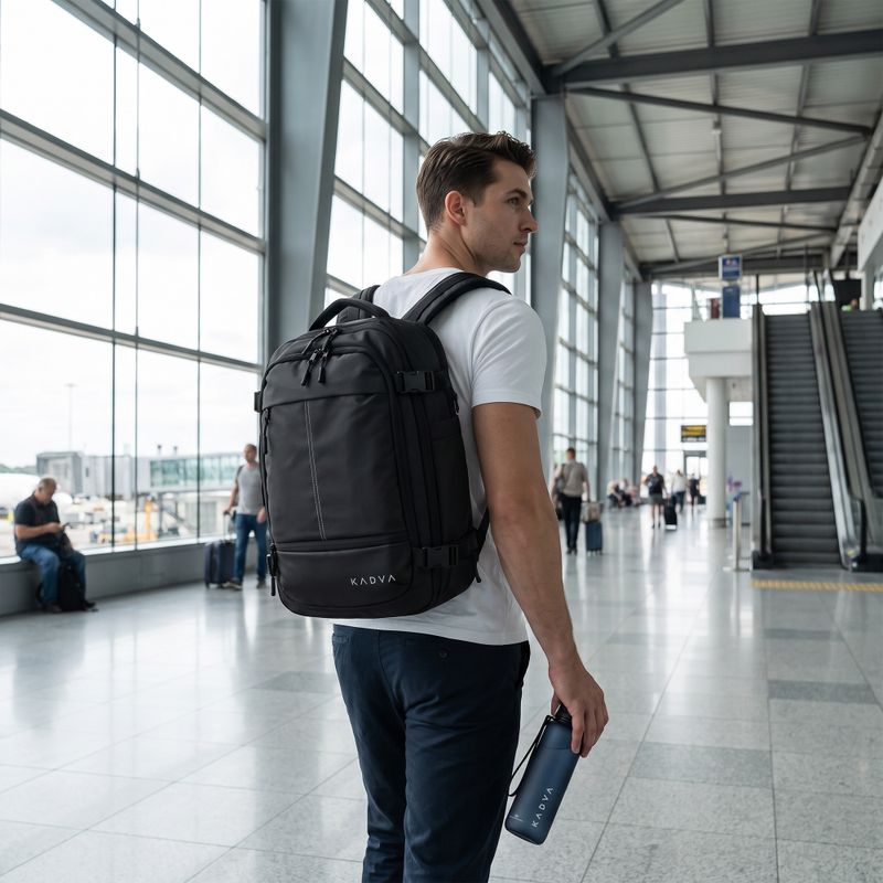 Vak na prázdny kabínový KADVA ARTravel 22 l čierny 4