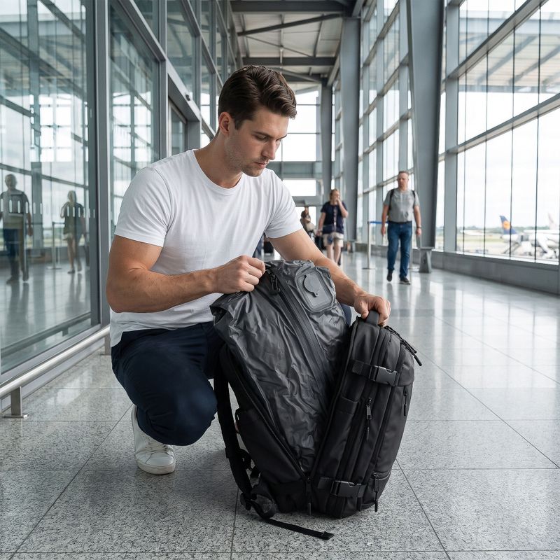 Vak na prázdny kabínový KADVA ARTravel 22 l čierny 6