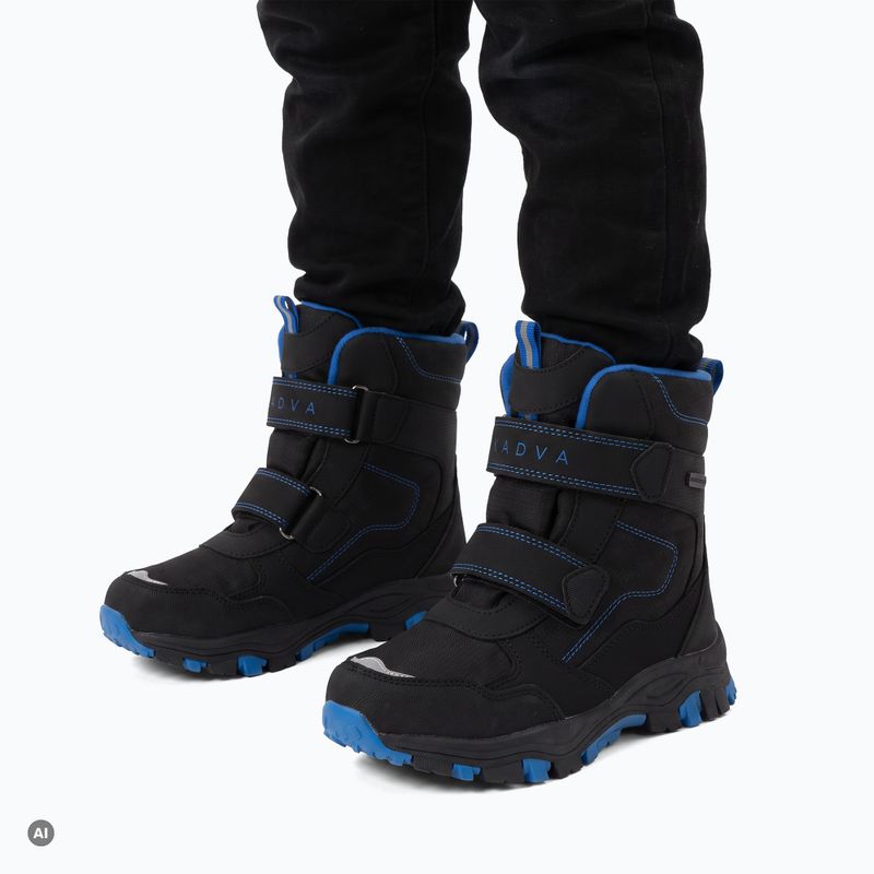 Detské snehule KADVA Snowey Mid WP čierne 2