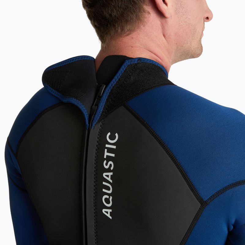 Pánsky surfový neoprén AQUASTIC 3/2 mm WAVEY 3/2 navy 10