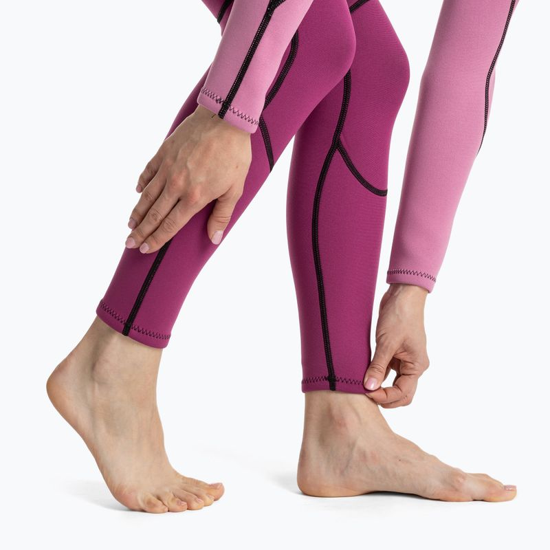 Dámsky neoprén pre surfing AQUASTIC z neopréna 3/2 mm WAVEY pink 11