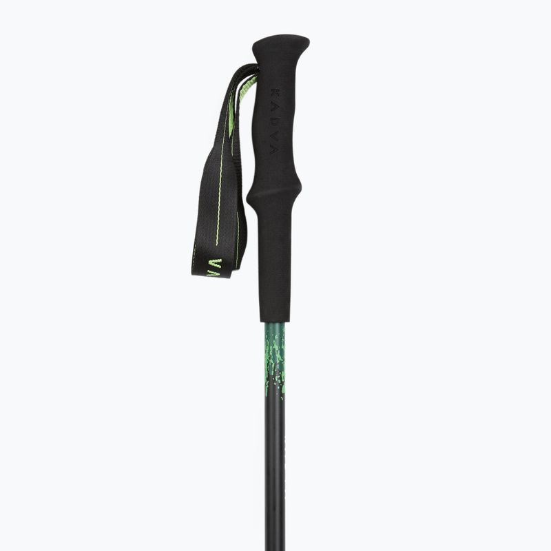 Trekingové palice KADVA Torre adjustable carbon green 2