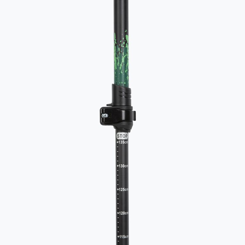 Trekingové palice KADVA Torre adjustable carbon green 4