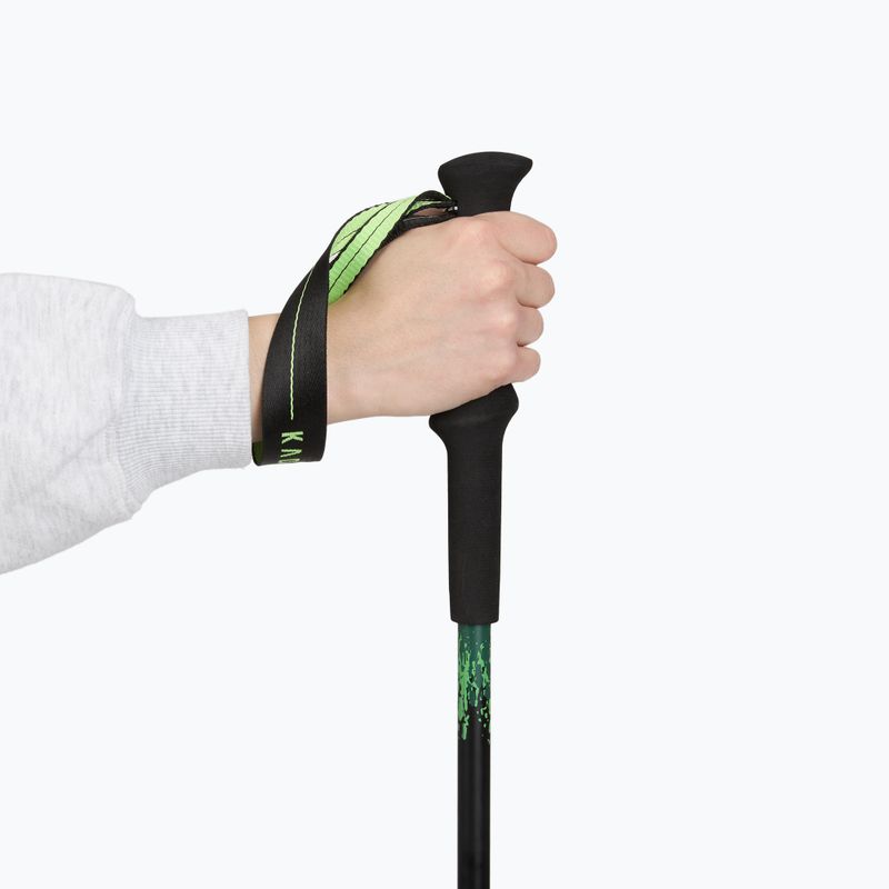 Trekingové palice KADVA Torre adjustable carbon green 6
