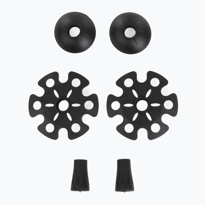 Trekingové palice KADVA Torre adjustable carbon green 8