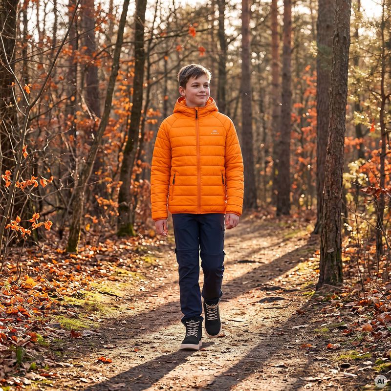 Detské barefoot topánky KADVA SPLAYON JR Black 11