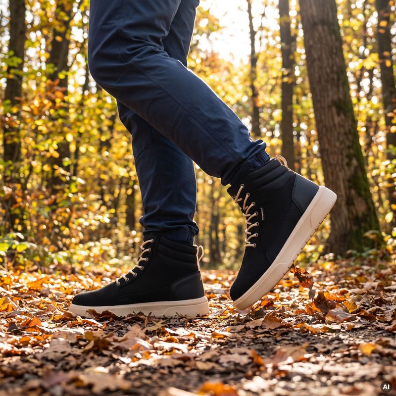 Pánske barefoot topánky KADVA SPLAYON Black 7