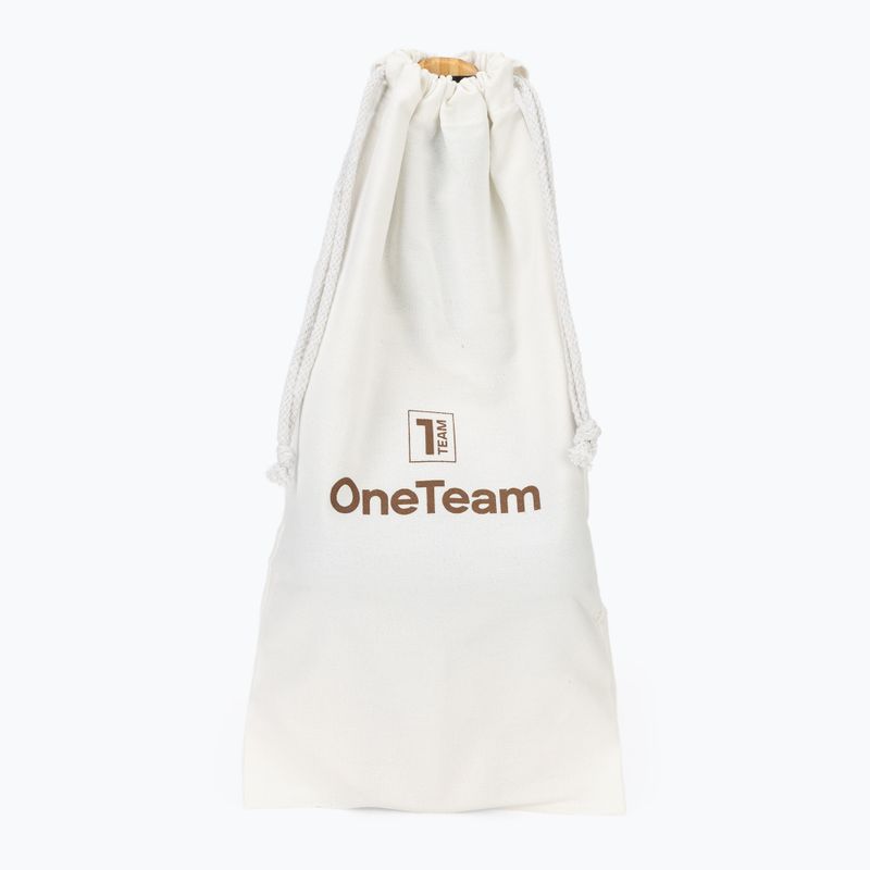 Súprava na plážový tenis OneTeam Beach Play hnedá 9