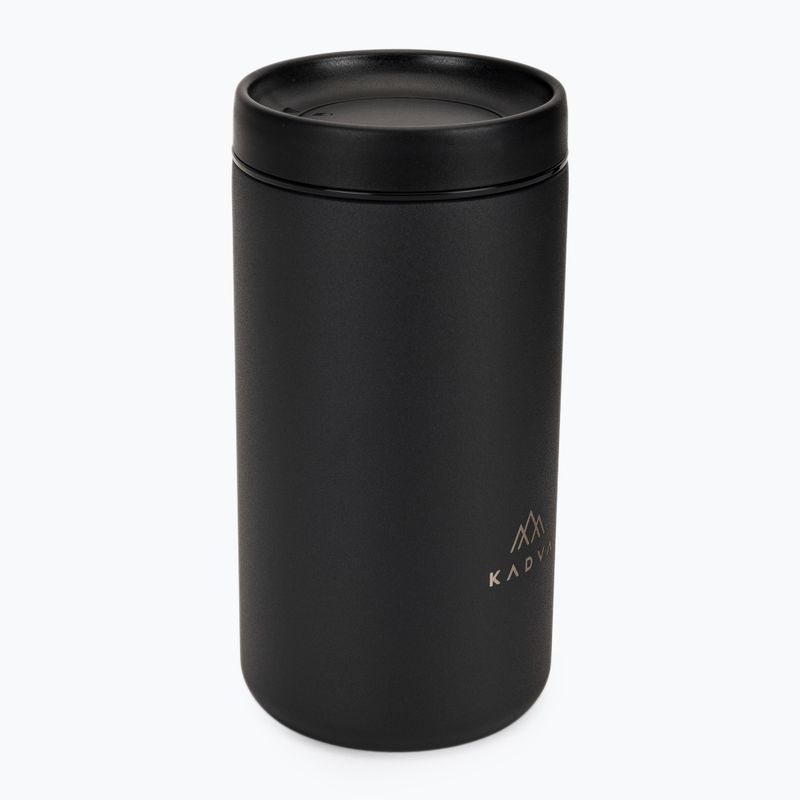Termohrnček KADVA 360 DrinkRing 350 ml čierny