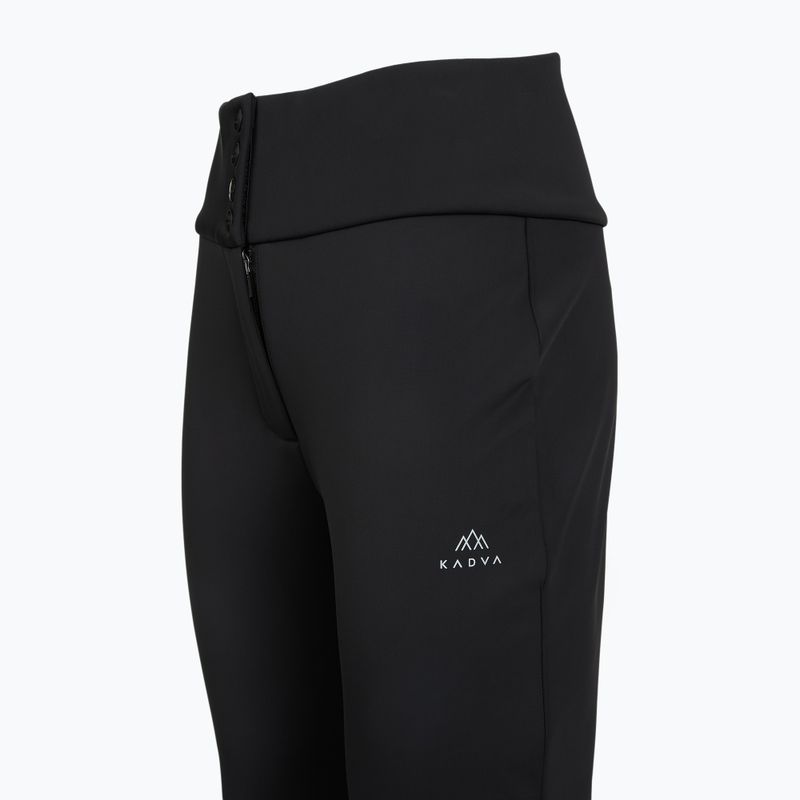 Dámske lyžiarske nohavice KADVA Nora WMNS WP 5K/3K SOFTSHELL čierne 4