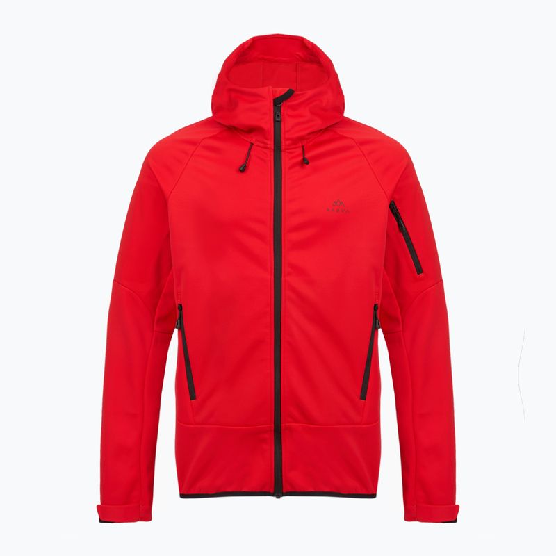 Pánska trekkingová bunda KADVA Arix WP 5K/3K softshell hybrid červená