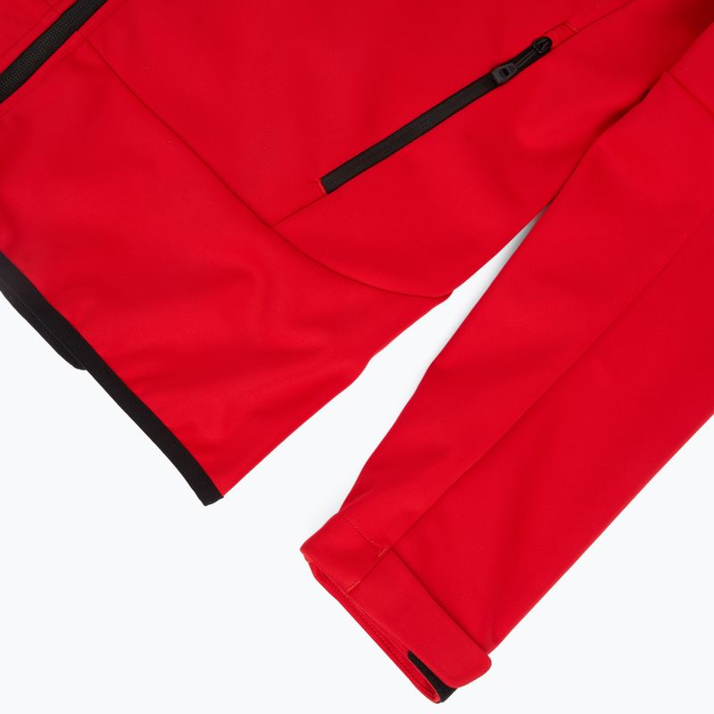 Pánska trekkingová bunda KADVA Arix WP 5K/3K softshell hybrid červená 5