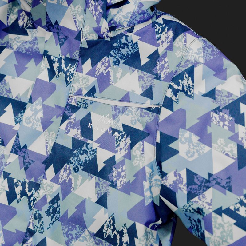 Komplet lyžiarskych detí KADVA Skiki KDG WP 5K/3K tmavomodrý 19