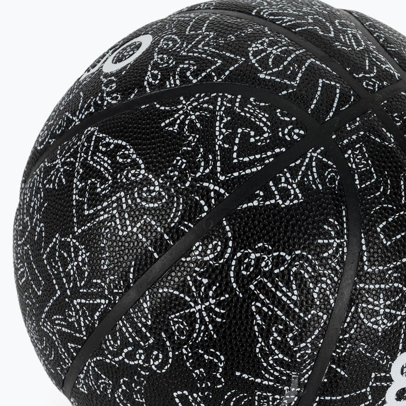 Basketbalová lopta OneTeam Black neon size 7 3