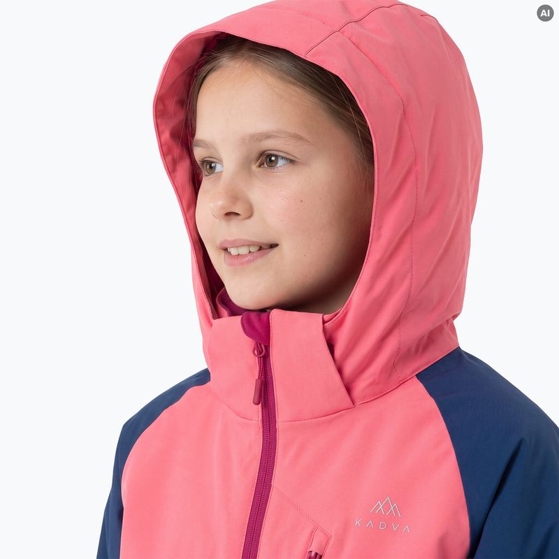 Komplet lyžiarsky pre deti KADVA Blizzy JR ružový 4
