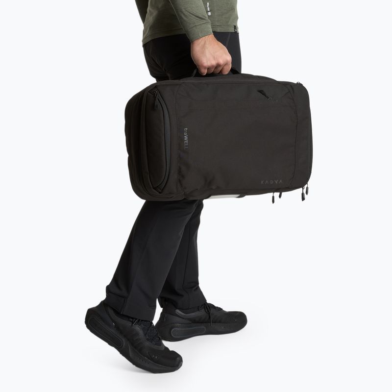 Turistický batoh KADVA traWELL 28 l čierny 9